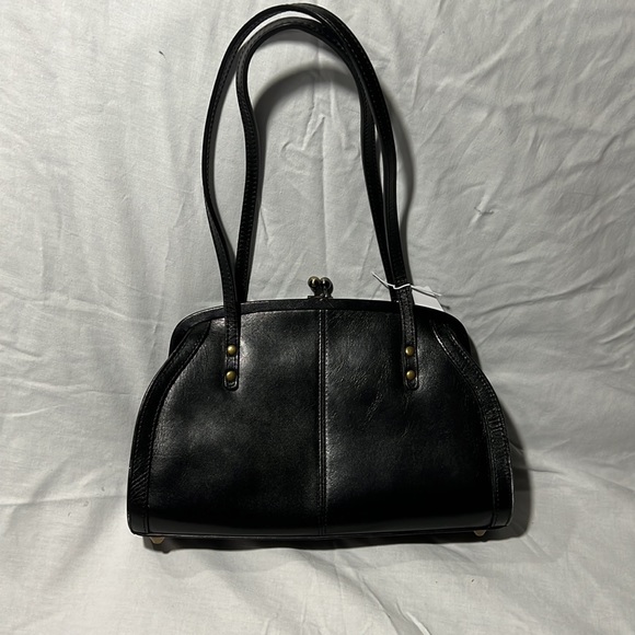 Fossil Bags Soldauthentic Fossil Forever Kiss Lock Leather Black
